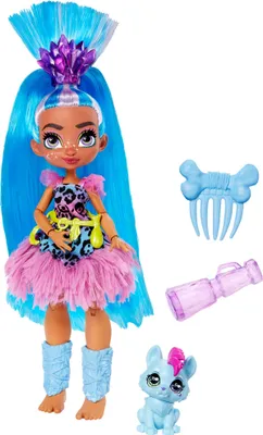 Zdjęcie produktu dla Enchantimals Cave Club Tella, Lalka modowa, Damski, 4 lat(a), Dziewczyna, 254 mm, Wielobarwny