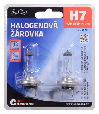 Image de Žárovka 12V H7 55W PX26d blister 2ks