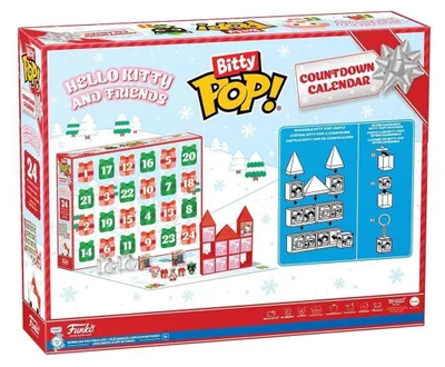Obrázok produktu pre Vianočný kalendár Hello Kitty Bitty POP! s 24 prekvapeniami