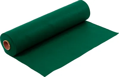 Immagine prodotto di Feltro artigianale verde scuro, 45 cm x 1,5 mm x 5 m, 180-200 g, rotolo