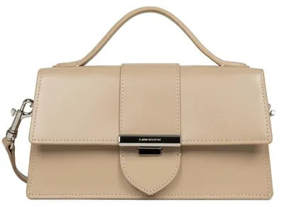Image de Lancaster Sac à rabat avec fermoir Paris Ily Beige Foncé