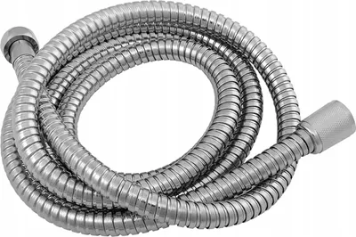 Produktbild von Rosso Chrom Gummi-Metall-Duschschlauch 2m