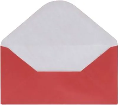 Produktbild von DL-Umschlag, strukturiert, rot, 160 g, 50 Stück
