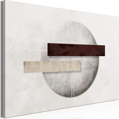 Produktbild von Modernes Wandbild n-A-1425-b-a (120x80 cm) - 1 Teilig Bilder Fotografie auf Leinwand Foto Bild Dekoration Wand Bilder Kunstdruck ABSTRAKT GEOMETRIE