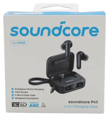 Produktbild von Anker soundcore P41i - Black (MFI), True Wireless Stereo (TWS), Anrufe/Musik/Sport/Alltag, Kopfhörer, Schwarz