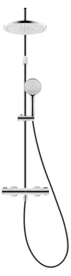 Produktbild von Duravit Shower Systems Duschsystem 1000, 2 Verbraucher, chrom, TH4280008010