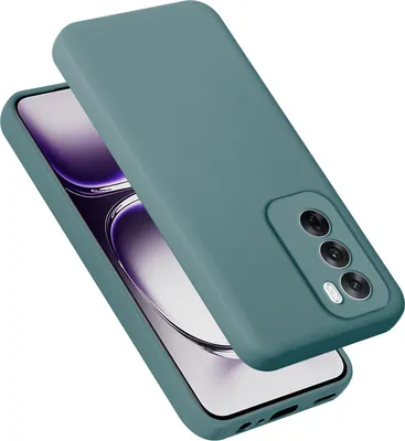 Image de Cadorabo Housse pour Oppo Reno 12 Housse en silicone Housse en silicone liquide pour téléphone portable, Housse de protection résistante aux rayures et aux chocs pour Oppo Reno 12