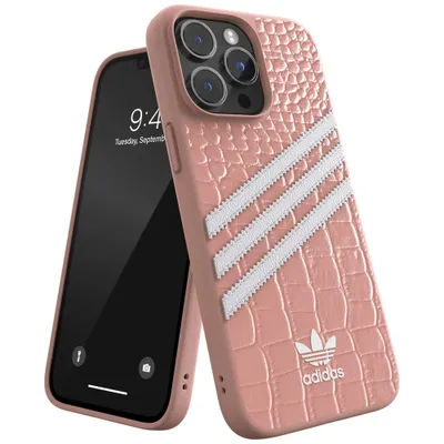 Produktbild von Handyhülle Case iPhone 14 Pro Adidas rosa Streifen Logo Kunststoff 50200