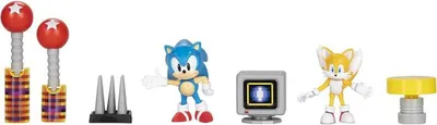 Produktbild von Sonic - The Hedgehog Diorama Spielset 30th Anniversary 6 cm