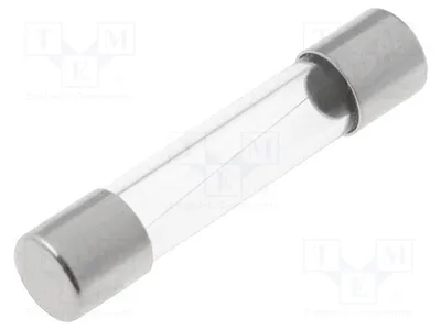 Zdjęcie produktu dla 1 x Bezpiecznik: szybkowymykający, 800mA, 250VAC, 6,3x32mm, 632.116, Superflinke