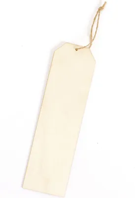 Obrázok produktu pre Drevená záložka na ozdobu 19 x 5 cm