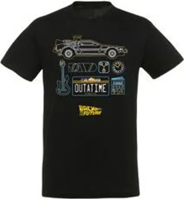 Produktbild von Zurück in die Zukunft - DeLorean - T-Shirt