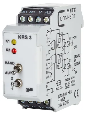 Produktbild von Metz Connect Schnittstellenmodul KRS-E08 HR3 24ACDC 110665