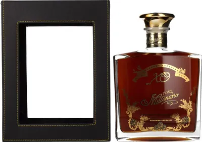 Image de Ron Millonario XO Reserva Especial 40% Vol. 1,5l en boîte cadeau in Lederoptik