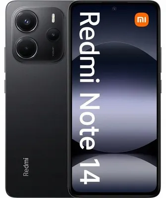 Produktbild von Xiaomi Redmi Note 14 4G 6/128GB Midnight Black Smartphone