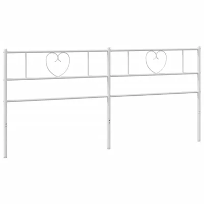 Produktbild von VidaXL 355550, Weiß, Stahl, 2 m, 2060 mm, 90 cm, 30 mm