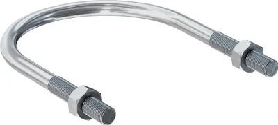 Produktbild von FISCHER Rundstahlbügel verzinkt 60 mm Stahl