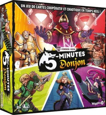 Imagen del producto de Asmodee - Juego cooperativo: "5 Minute Dungeon"