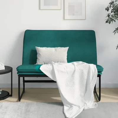 Produktbild von Möbel Sitzbank Dunkelgrün 100x75x76 cm Stoff 2023