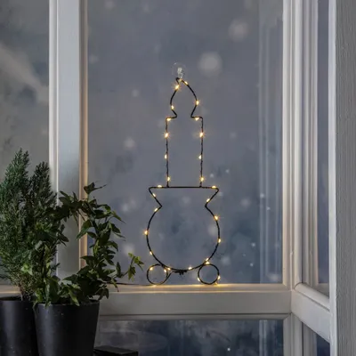 Zdjęcie produktu dla Dekoracja świąteczna Led CANDLY 41 cm na baterie