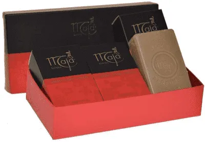 Produktbild von Maja Toilettenseife Luxus-Box (3 × 90 g)