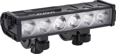Produktbild von 5000Lm svetlomet na bicykli 6 LED lúčov s dvojitou vzdialenosťou 10000mAh núdzová powerbanka IPX5 4 svetelné režimy predné svetlo na bicykli