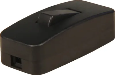 Produktbild von Schnurschalter McPower, schwarz, 250V / 2A