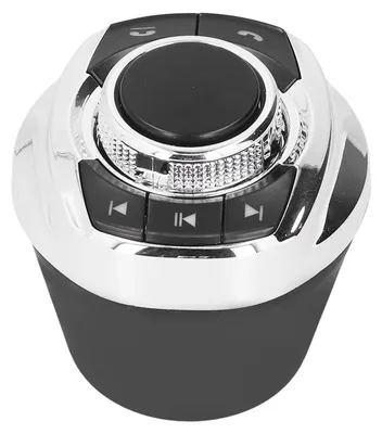 Lenkrad-Fernbedienung, 7 Tasten, Bluetooth, Universal, ABS, schwarz