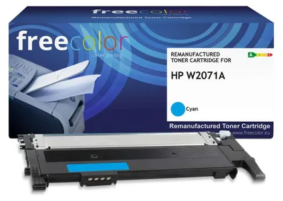 Productafbeelding van Freecolor K18908F7 Freecolor Toner HP W2071A cyan mit chip 1000p kompatibel