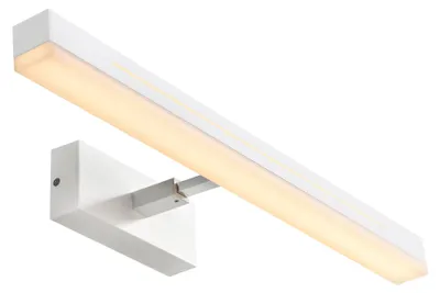 Obrázek produktu pro Stmívatelné LED svítidlo nad zrcadlo NORDLUX Otis, Varianta: 600 x 72 x 146 mm, 1650 lm, 17 W, bílá