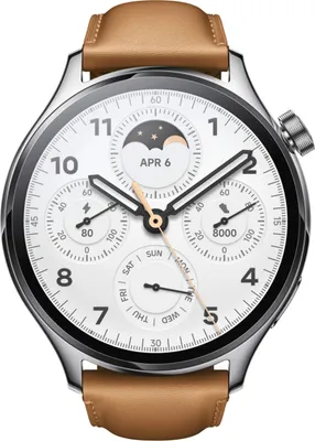 Produktbild von Xiaomi Watch S1 Pro 46 mm silber Bluetooth Smartwatch