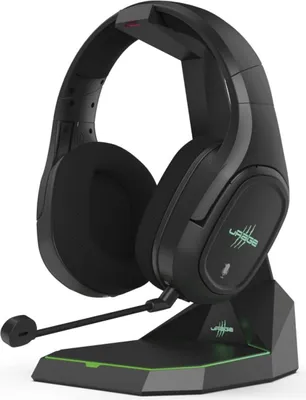 Produktbild von uRage Gaming-Headset SoundZ 920, Wireless inkl. Ladestation, Schwarz