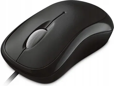 Zdjęcie produktu dla Microsoft Basic Optical Mouse, Oburęczny, Optyczny, USB Typu-A, 800 DPI, Czarny