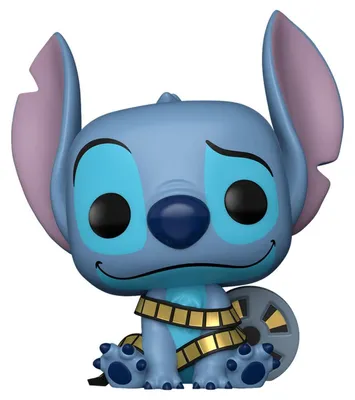 Image de Figurine POP Disney, Lilo & Stitch - Stitch avec bobine de film, édition exclusive