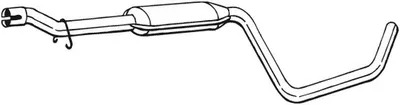Produktbild von Bosal Mittelschalldämpfer 284-261