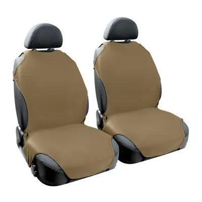 Produktbild von Lampa T-Shirt Elastische Autositzbezüge Paar Beige