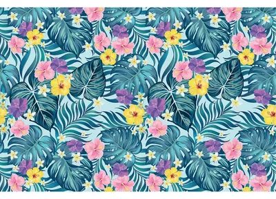 Produktbild von Tropischer Möbelaufkleber Awaiki 60 x 90 cm
