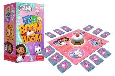 Productafbeelding van Familiespel Boom Boom Cat House Gabi Trefl 02548
