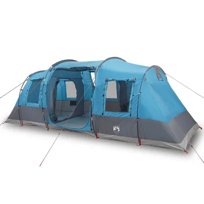Immagine prodotto di vidaXL Tenda a tunnel 4 persone Blu Impermeabile