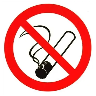 Produktbild von notlok Safety Work - 1x - Verbotsschild - Rauchen verboten - 15x15cm | PVC Platte + Schaumstoffklebeband | rauchverbot schild, nichtraucher schild
