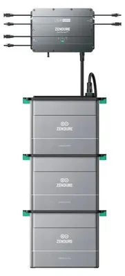 Zdjęcie produktu dla Solar Flow – balkonowa elektrownia z akumulatorem – Hub 2000 + 3×AB2000X – akumulator LiFePO4 o pojemności 5760 Wh – wejście solarne 1800 W – możliwość rozbudowy pojemności