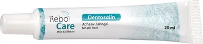 Produktbild von Dentosalin Adhäsives Zahngel: Unterstützt bei Plaque, Zahnstein & Zahnfleischentzündungen, Hohe Haftkraft, Sichere & Nebenwirkungsfreie Anwendung