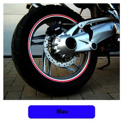 Immagine prodotto di Set di strisce decorative da 16/17 pollici, 5 mm, blu