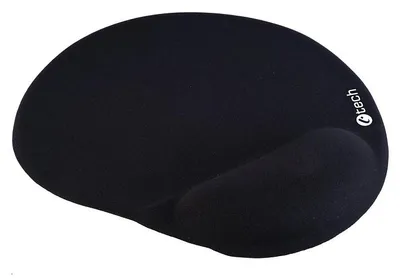 Image de C-TECH MPG-03 tapis de souris en gel, noir, 240x220mm
