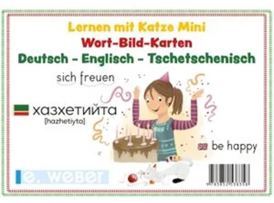 Obrázek produktu pro Grundwortschatz DAZ Wort-Bild-Karten Deutsch-Englisch-Tschetschenisch