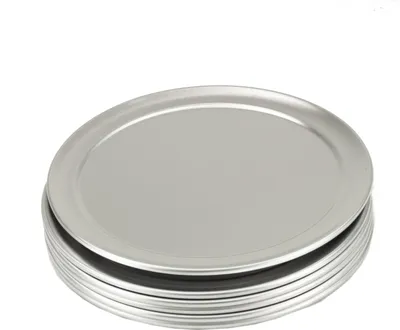 Produktbild von Pizzablech rund aus Aluminium 6 Stück Ø 228 mm