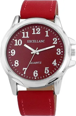 Produktbild von Excellanc Herrenuhr mit Kunstlederionsarmband, verschiedene Farben