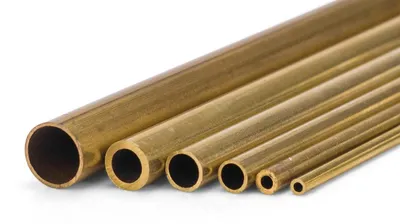 Immagine prodotto di Tubo in ottone, sezione quadrata, dimensioni 6.0 x 4.2 x 1000 mm