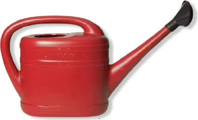 Produktbild von elho Gießkanne mit einem Fassungsvermögen von 5 Litern, in der Farbe Rot
