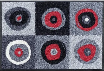 Image de Paillasson lavable Sergej - gris 40x60 cm Paillasson Wash+Dry